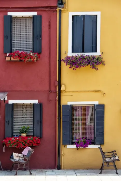 Framed Print : Opposite Burano Framed Print : Opposite Burano