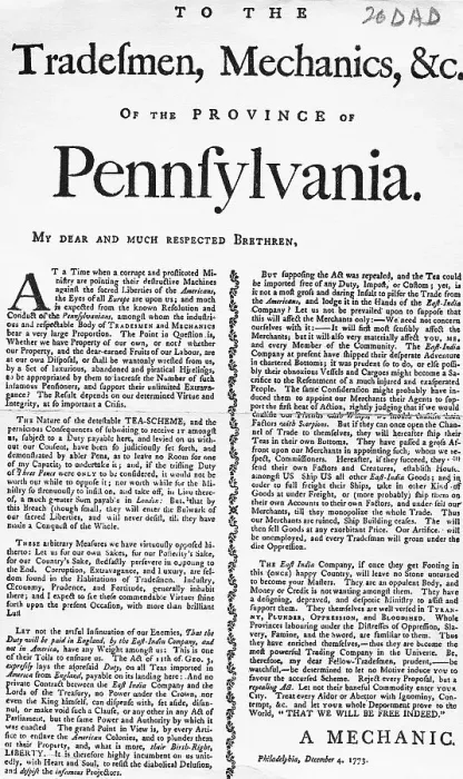 Framed Print : Opposition To The Tea Tax Of 1773 Framed Print : Opposition To The Tea Tax Of 1773