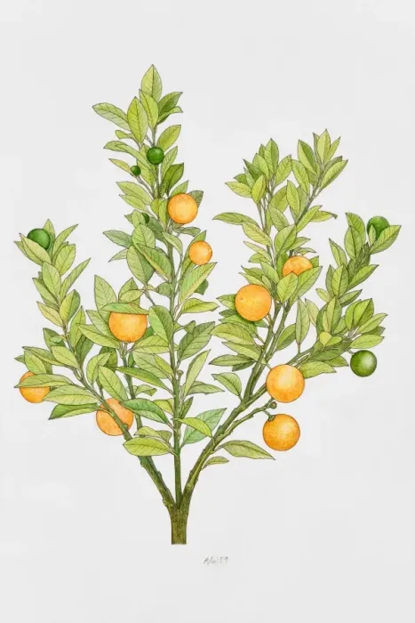 Framed Print : Orange tree Framed Print : Orange tree