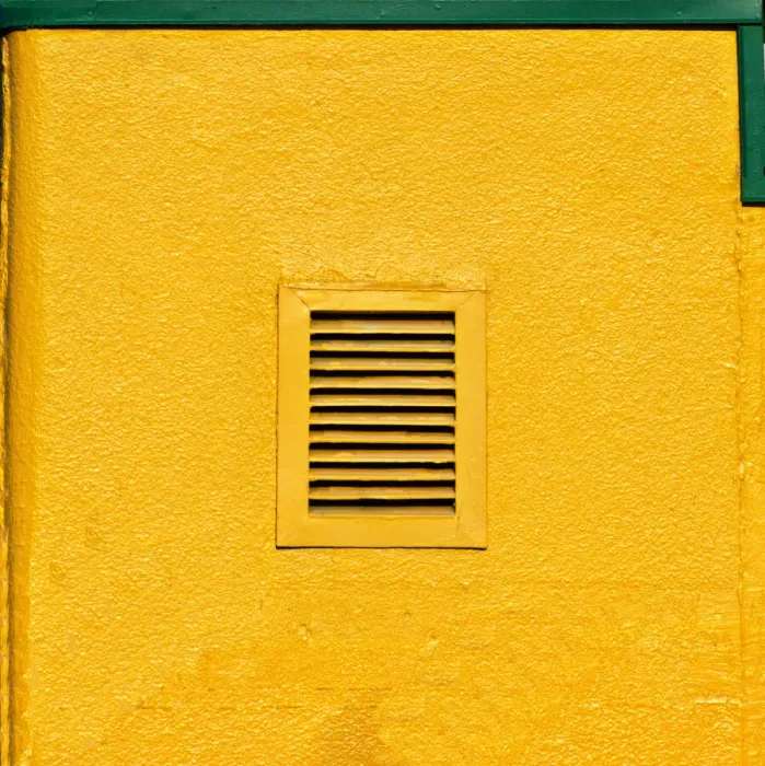 Framed Print : Orange Vent Framed Print : Orange Vent