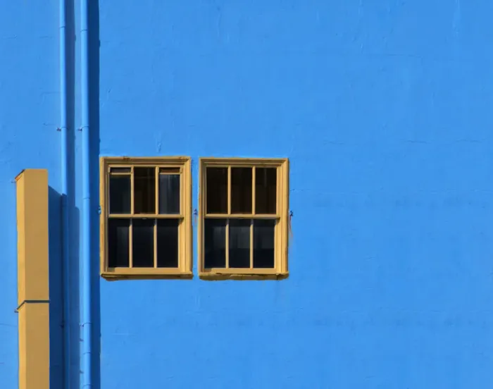 Framed Print : Orange Windows Framed Print : Orange Windows