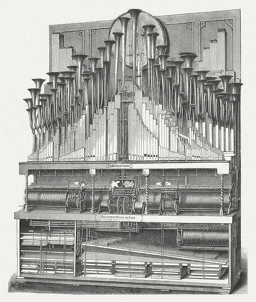 Orchestrion (1862) by Michael Welte (VAohrenbach, Germany), published in 1877