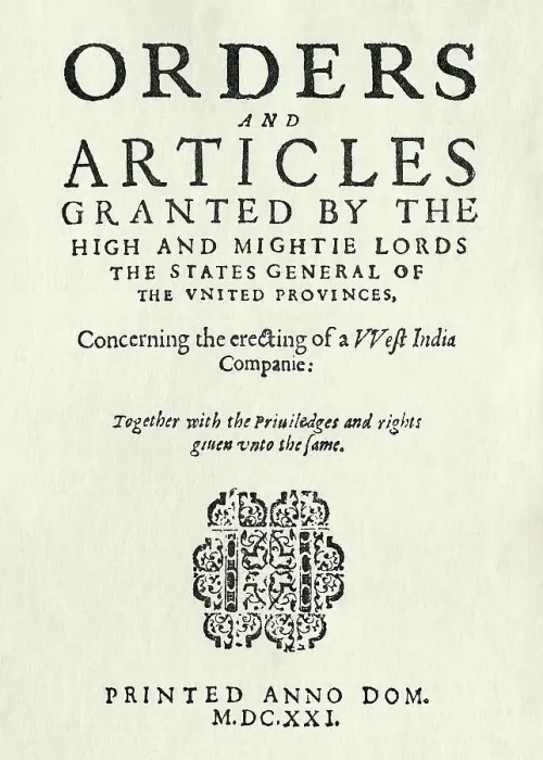 Framed Print : Orders Of Articles For The West India Co Framed Print : Orders Of Articles For The West India Co