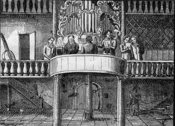 Framed Print : Organ And Choir Framed Print : Organ And Choir