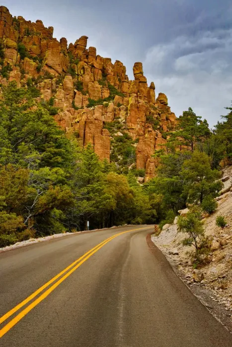 Framed Print : Organ Pipe Formation along highway, Chiricahua National Monument, Arizona, USA Framed Print : Organ Pipe Formation along highway, Chiricahua National Monument, Arizona, USA