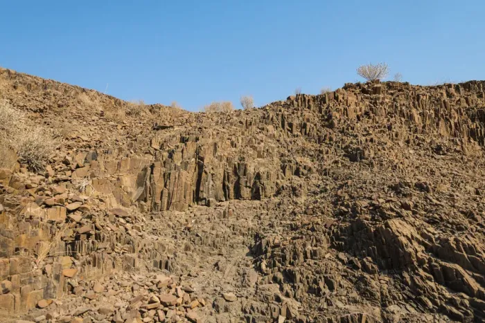Framed Print : Organ pipes, basalt, Damaraland, Namibia Framed Print : Organ pipes, basalt, Damaraland, Namibia