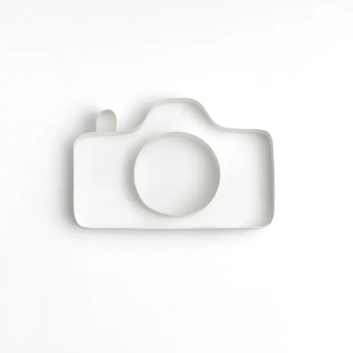 Framed Print : Origami. a camera made origami style Framed Print : Origami. a camera made origami style