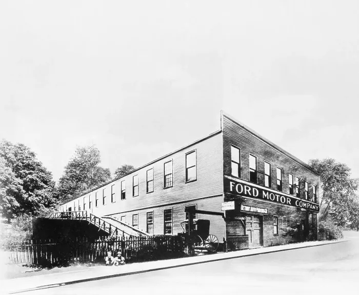Framed Print : Original Home of the Ford Motor Company Framed Print : Original Home of the Ford Motor Company