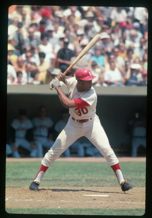 Framed Print : Orlando Cepeda in Batting Position Framed Print : Orlando Cepeda in Batting Position