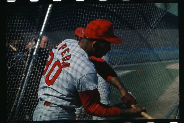 Framed Print : Orlando Cepeda in Batting Practice Framed Print : Orlando Cepeda in Batting Practice