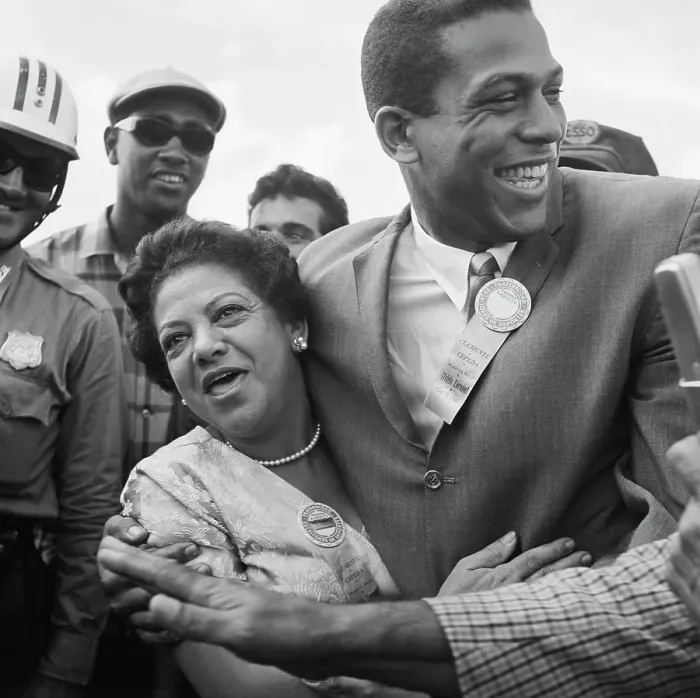 Framed Print : Orlando Cepeda Hugging Mother Framed Print : Orlando Cepeda Hugging Mother