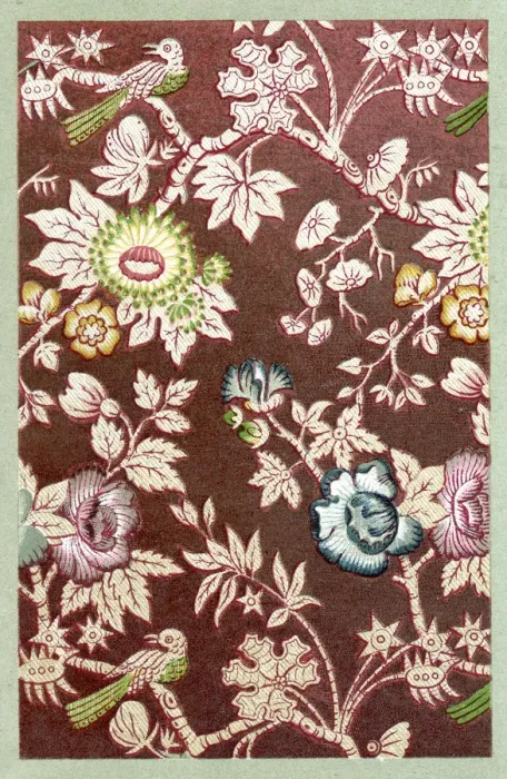Framed Print : Ornamental textileBird Pattern - 17th Century Framed Print : Ornamental textileBird Pattern - 17th Century