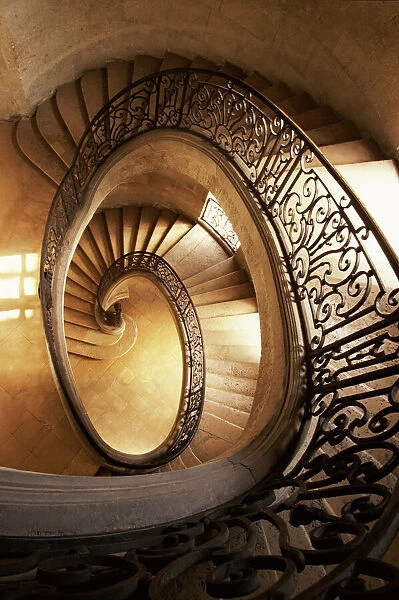 Ornate Spiral Staircase