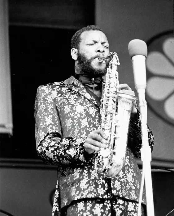 Framed Print : Ornette Coleman Performing Framed Print : Ornette Coleman Performing