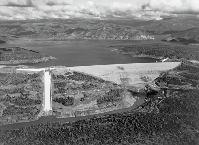 Framed Print : Oroville Dam, California Framed Print : Oroville Dam, California