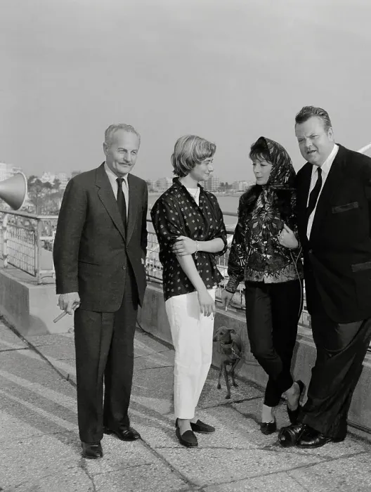 Framed Print : Orson Welles with Others