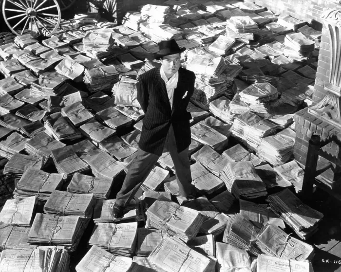 Framed Print : Orson Welles In Citizen Kane Framed Print : Orson Welles In Citizen Kane