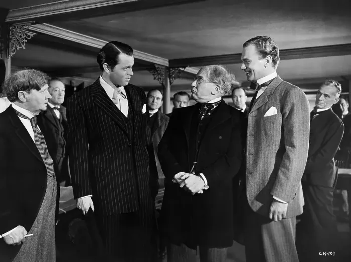 Framed Print : Orson Welles and Costars in Scene of Citizen Kane Framed Print : Orson Welles and Costars in Scene of Citizen Kane