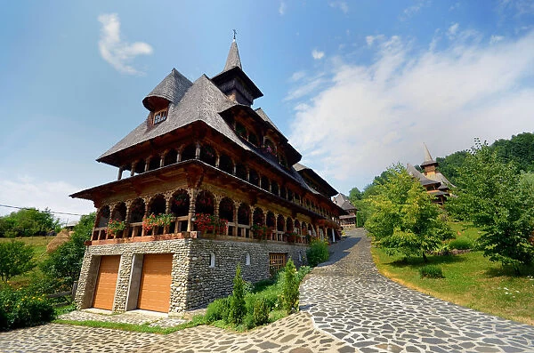 The Orthodox Barsana Monastery, Maramures, Romania