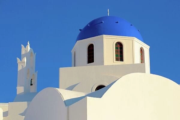 Orthodox church in Santorini, Greece