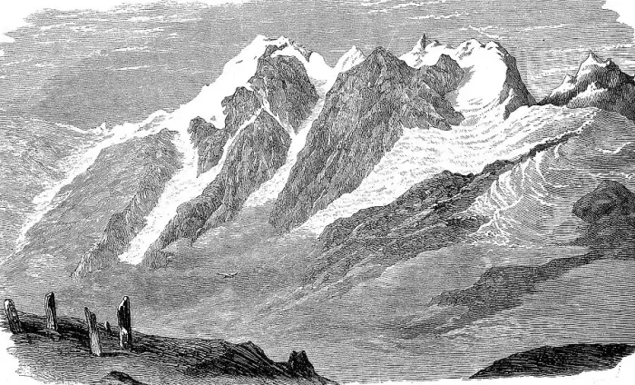 Framed Print : The Ortler Peak, Ortler Group, South Tyrol, Italy, c. 1880, digitally restored reproduction of an original 19th-century painting Framed Print : The Ortler Peak, Ortler Group, South Tyrol, Italy, c. 1880, digitally restored reproduction of an original 19th-century painting