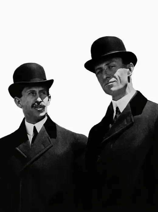Framed Print : Orville and Wilbur Wright Framed Print : Orville and Wilbur Wright