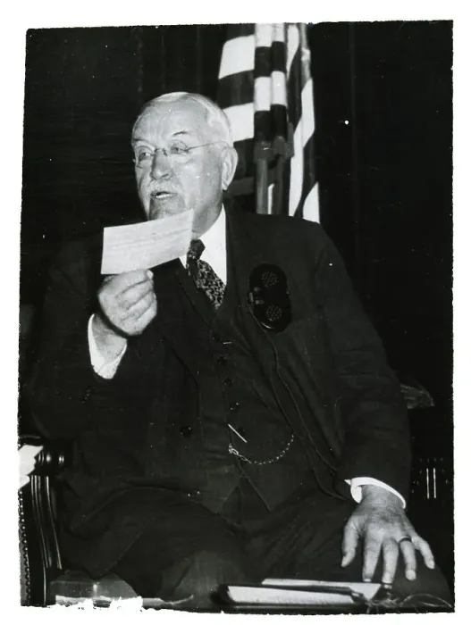 Framed Print : Osborn Testifies At Lindbergh Baby Case Framed Print : Osborn Testifies At Lindbergh Baby Case