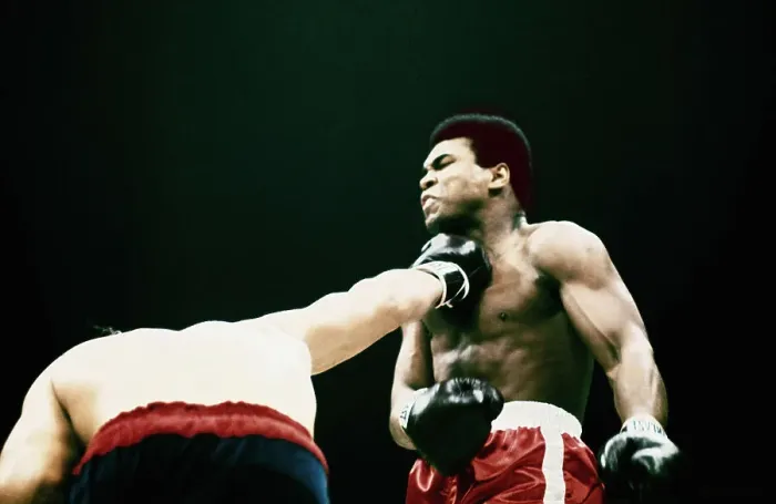 Framed Print : Oscar Bonavena Punching Muhammad Ali in Jaw Framed Print : Oscar Bonavena Punching Muhammad Ali in Jaw