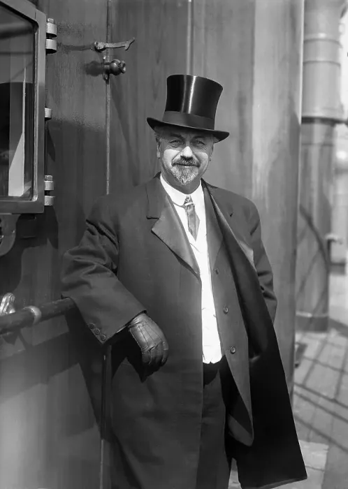 Framed Print : Oscar Hammerstein in Top Hat Framed Print : Oscar Hammerstein in Top Hat