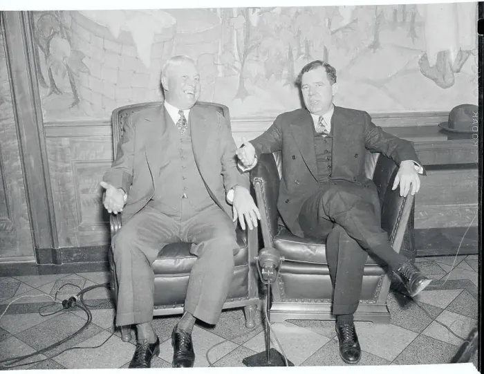 Framed Print : Oscar K. Allen and Huey Long Framed Print : Oscar K. Allen and Huey Long