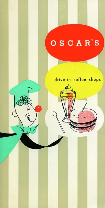 Framed Print : Oscar's. USA - 1956: A menu for Oscar's reads Oscar's Drive In Coffee Shops Framed Print : Oscar's. USA - 1956: A menu for Oscar's reads Oscar's Drive In Coffee Shops