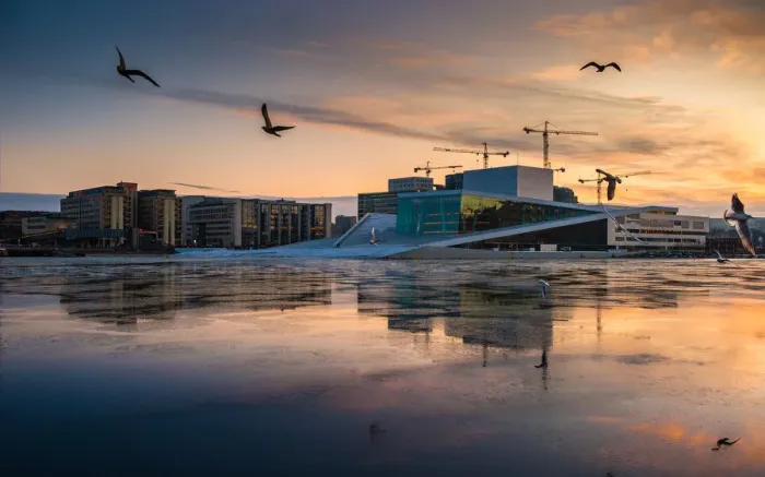Framed Print : Oslo Opera House Framed Print : Oslo Opera House