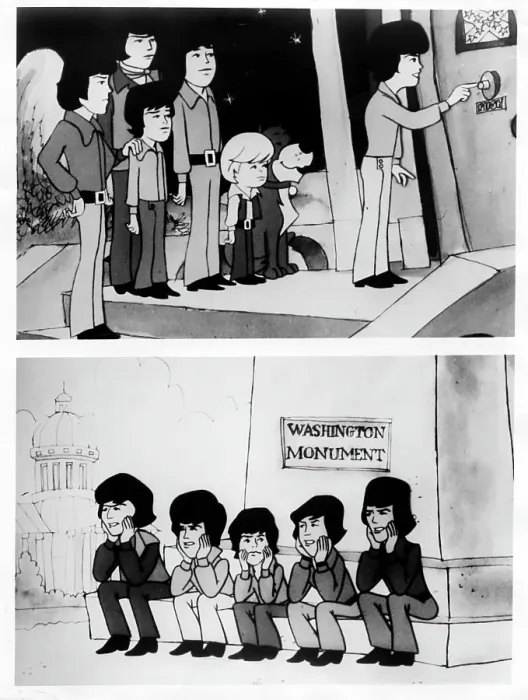 Framed Print : The Osmonds Cartoon Framed Print : The Osmonds Cartoon
