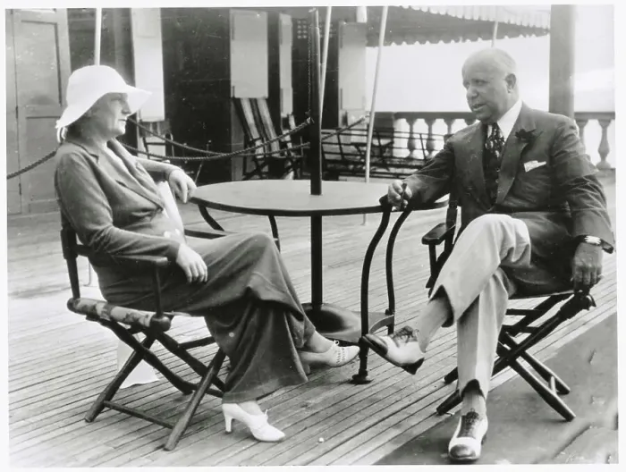Framed Print : Otho Wathen and Wife Relaxing at Club Framed Print : Otho Wathen and Wife Relaxing at Club