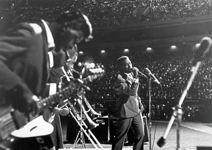 Framed Print : Otis Redding Performing Framed Print : Otis Redding Performing