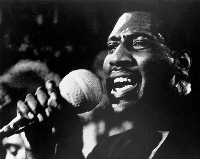 Framed Print : Otis Redding Performing Framed Print : Otis Redding Performing