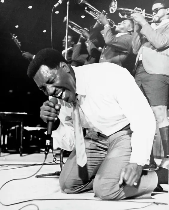 Framed Print : Otis Redding Performing Framed Print : Otis Redding Performing