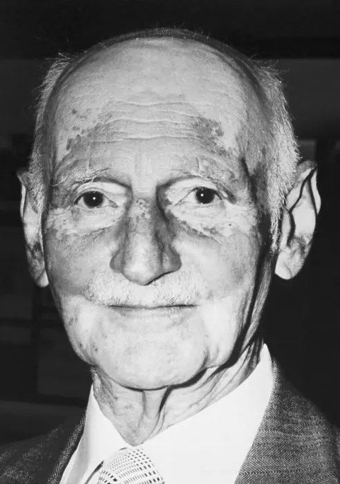 Framed Print : Otto Frank Smiling Framed Print : Otto Frank Smiling