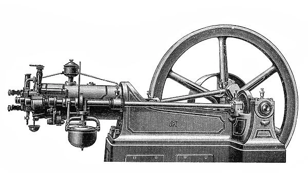 Otto opposed engine