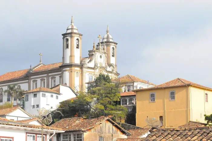 Framed Print : Ouro Preto - Brazil (XVIII century) Framed Print : Ouro Preto - Brazil (XVIII century)