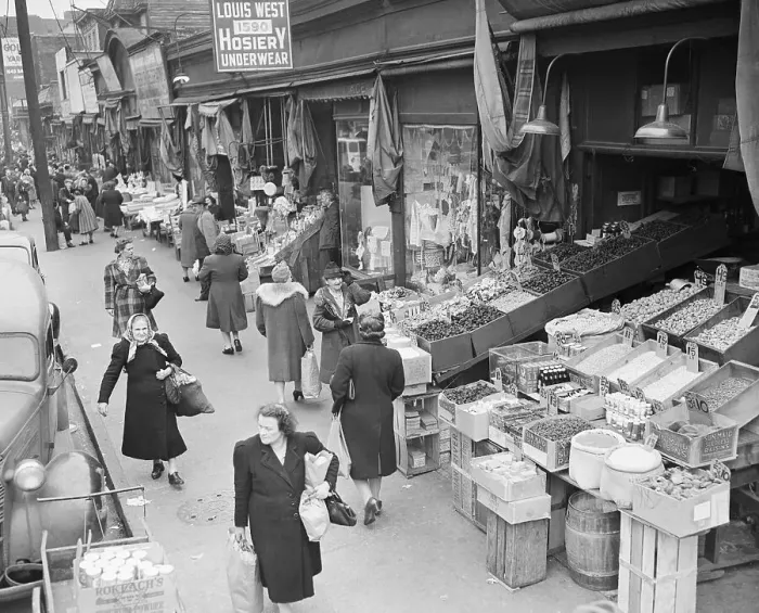 Framed Print : Outdoor Markets In Lower Class Community Framed Print : Outdoor Markets In Lower Class Community