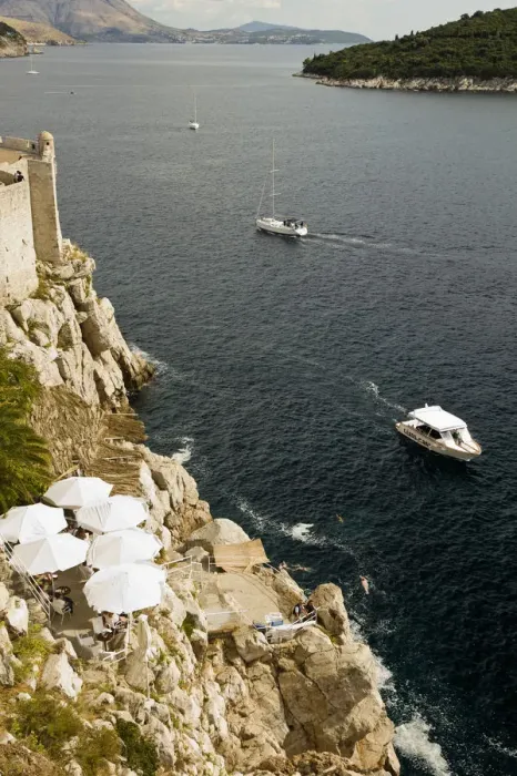 Framed Print : Outer wall, Dubrovnik, Croatia