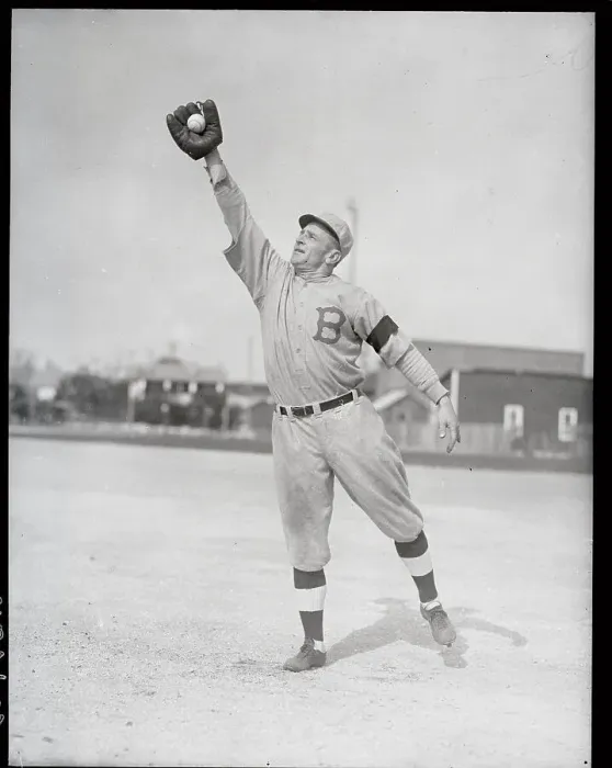 Framed Print : Outfielder Casey Stengel at Boston Braves Training Camp Framed Print : Outfielder Casey Stengel at Boston Braves Training Camp