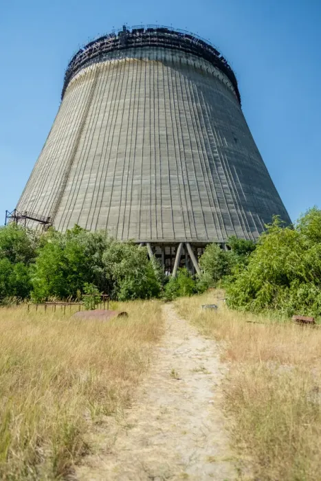 Framed Print : Outside unfinished cooling tower in the Chernobyl Exclusion Zone, Pripyat, Ukraine Framed Print : Outside unfinished cooling tower in the Chernobyl Exclusion Zone, Pripyat, Ukraine