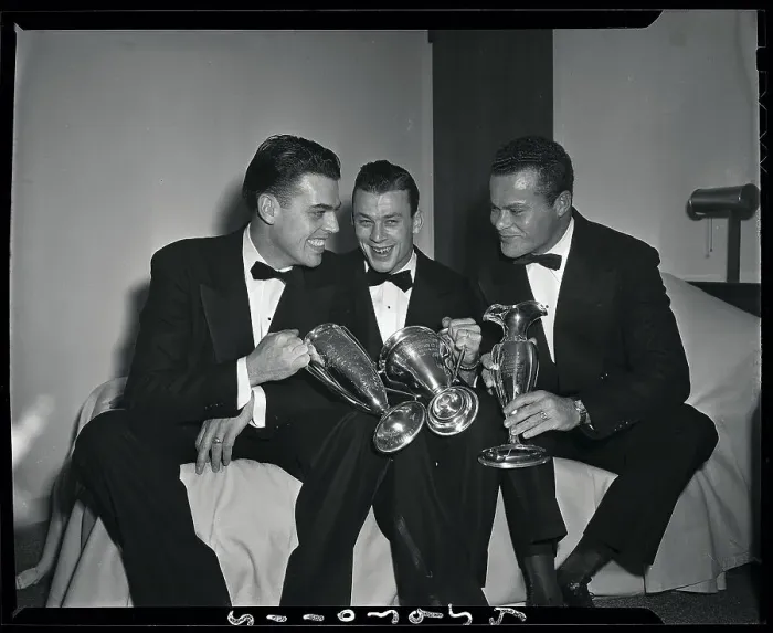 Framed Print : Outstanding Gridmen of 1949 Framed Print : Outstanding Gridmen of 1949