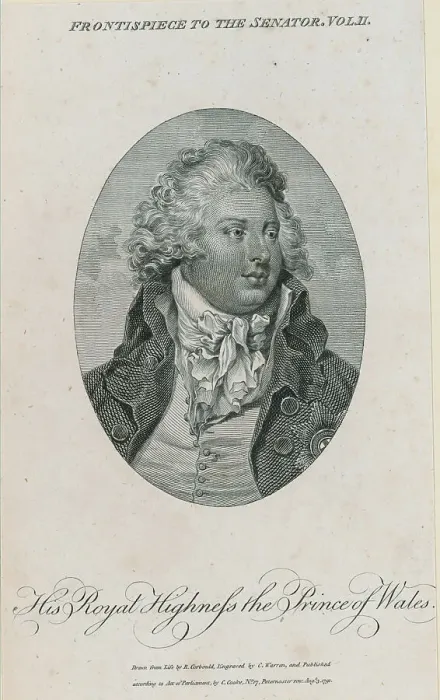 Framed Print : Oval Drawing of George IV as Prince of Wales Framed Print : Oval Drawing of George IV as Prince of Wales