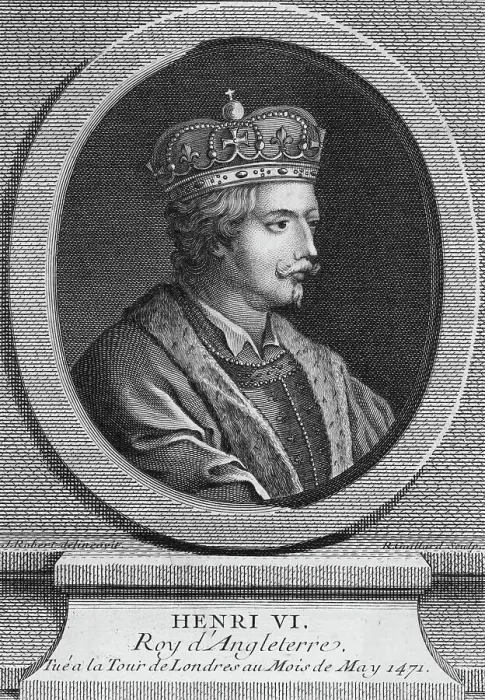 Framed Print : Oval Drawing Showing King Henri VI of England Framed Print : Oval Drawing Showing King Henri VI of England