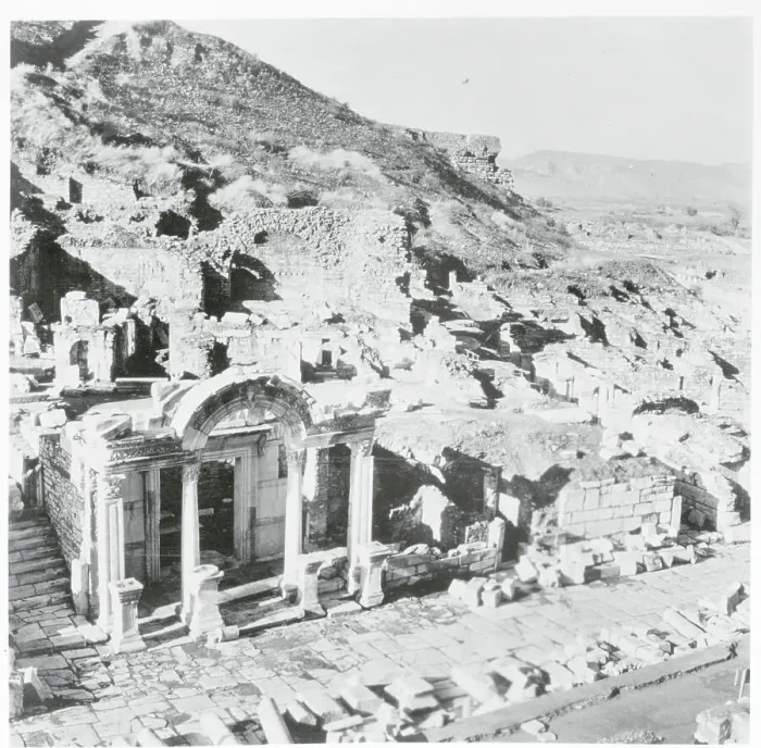 Framed Print : Overhead View of Hadrian's Temple Framed Print : Overhead View of Hadrian's Temple