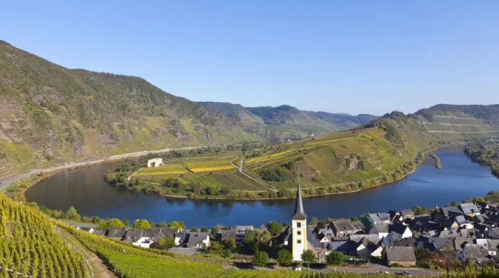 Framed Print : Overlooking Bremner with a Moselle bend, Landkreis Cochem-Zell district, Rhineland-Palatinate, Germany, Europe Framed Print : Overlooking Bremner with a Moselle bend, Landkreis Cochem-Zell district, Rhineland-Palatinate, Germany, Europe