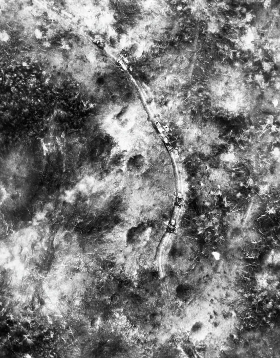 Framed Print : Overturned Trucks After Bombings Framed Print : Overturned Trucks After Bombings